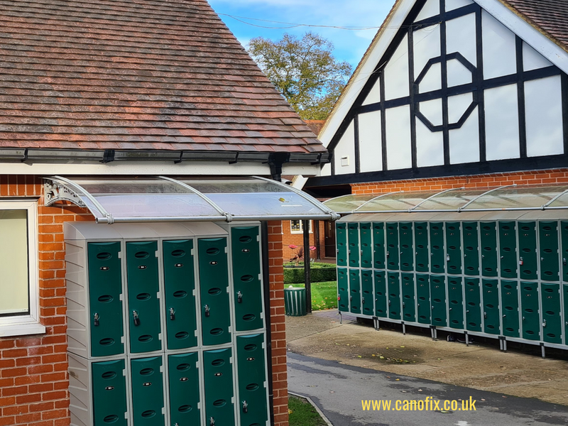 CANOFIX Canopy For Student Lockers Outdoors