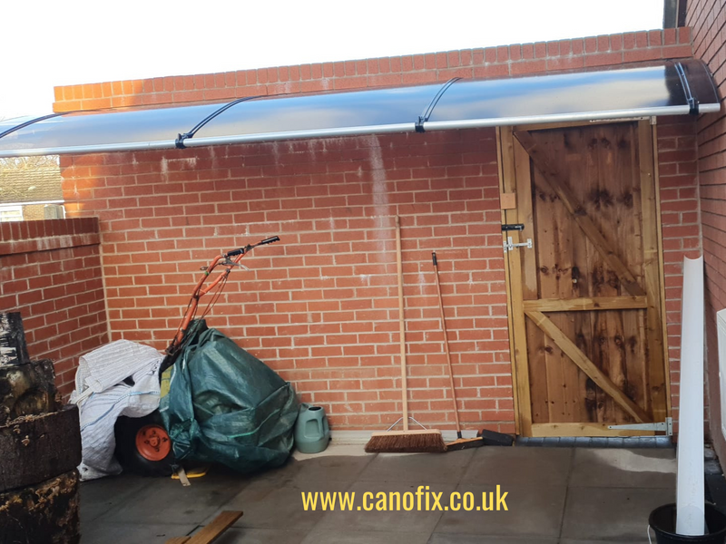 Enjoy Large Space Under Canofix Polycarbonate Canopy