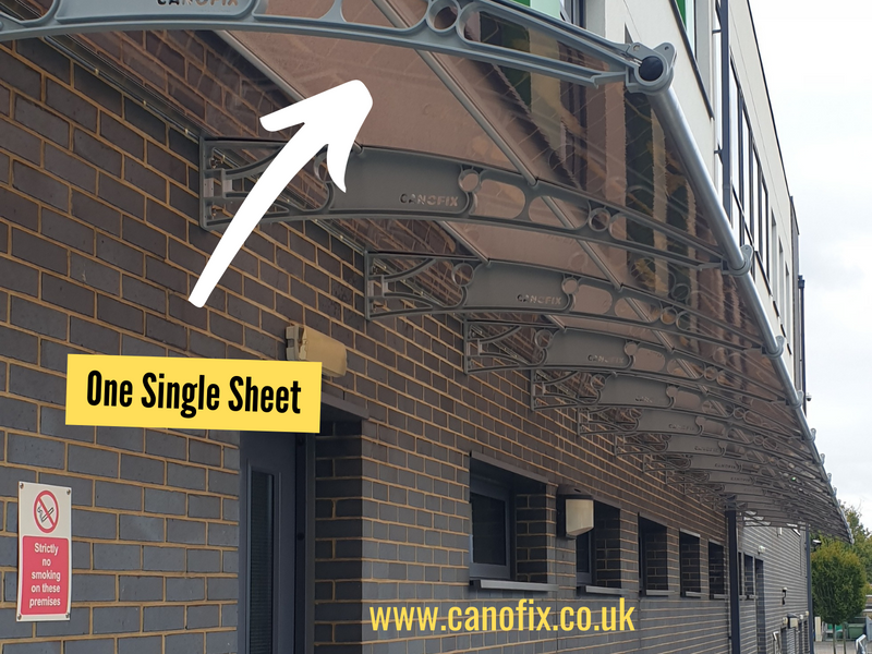 Looking for A LONG Canopy For A Building?