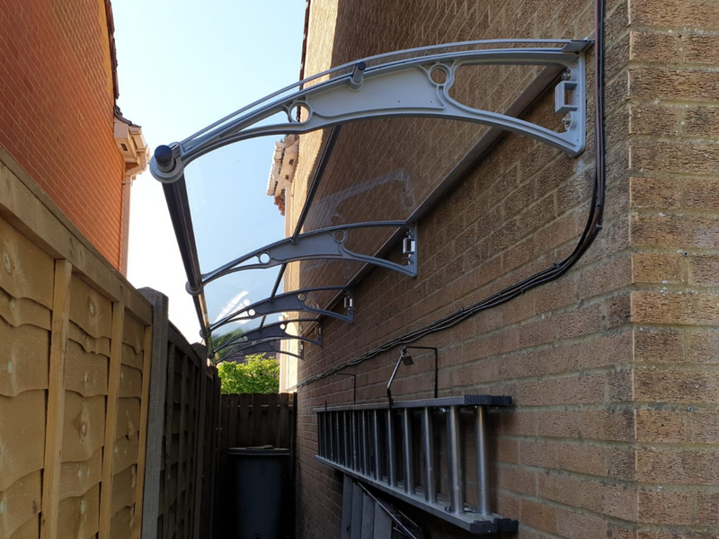 CANOFIX Polycarbonate Door Canopy PC 1000x5000mm