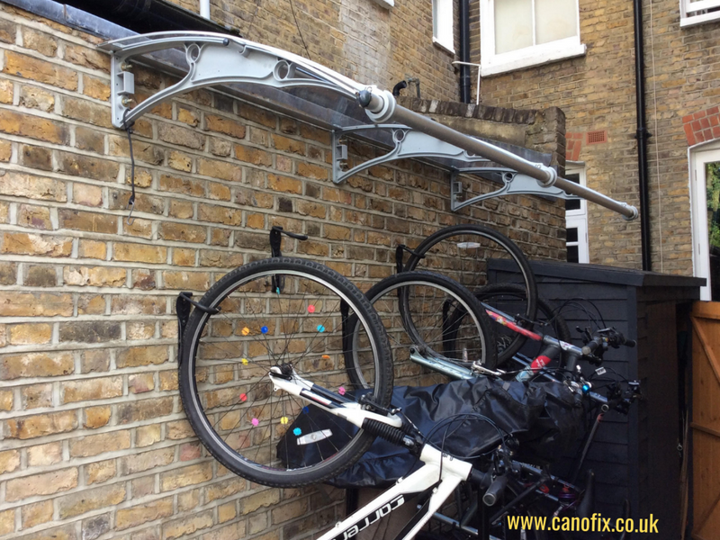 CANOFIX Canopy For Bike Shelters.