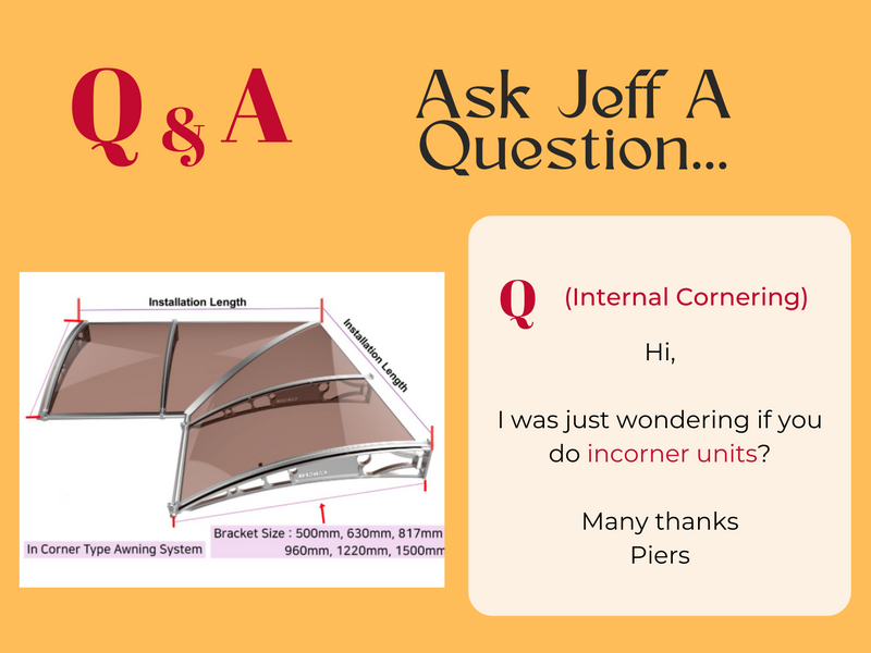 Ask Jeff A Question - Internal Cornering?